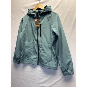OZARK TRAIL Hooded Softshell Teal Jacket BOYS XL 14/16 Water Resistant  NEW